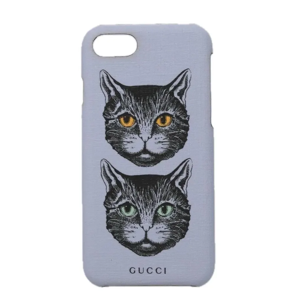 Gucci Cat Iphone8 Iphone Case Purple